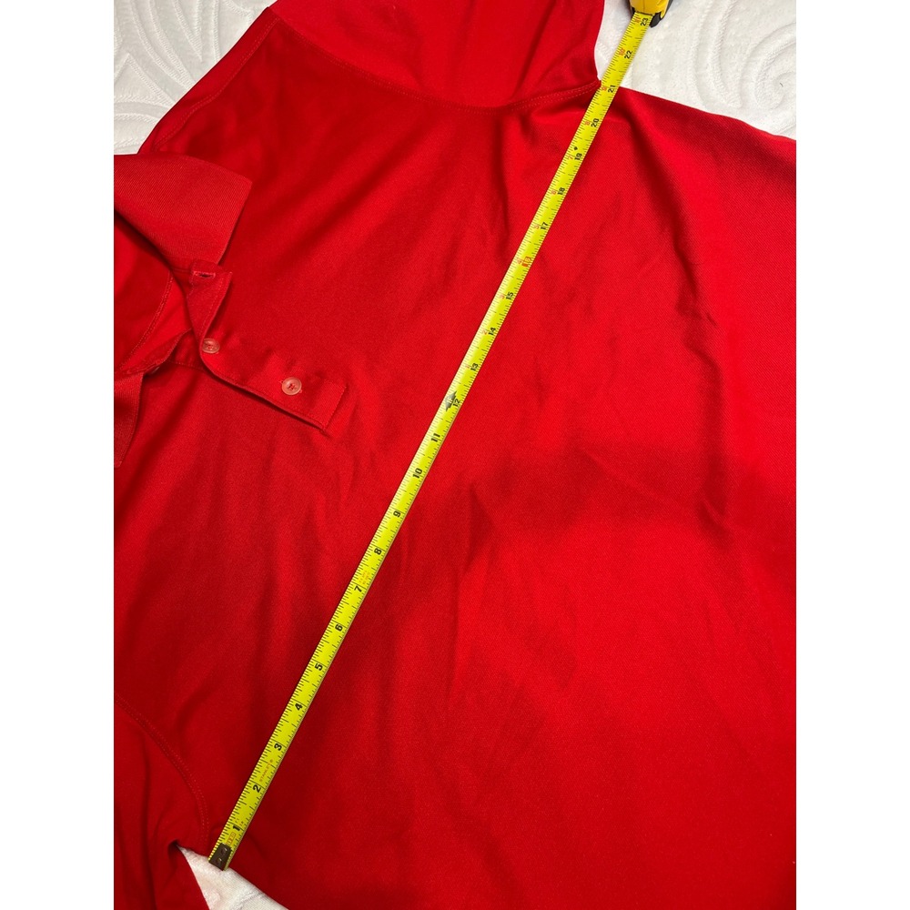 Nike Golf Mens Fit Dry Red Short Sleeve Polo Shirt Size Medium NWT - Picture 3 of 8